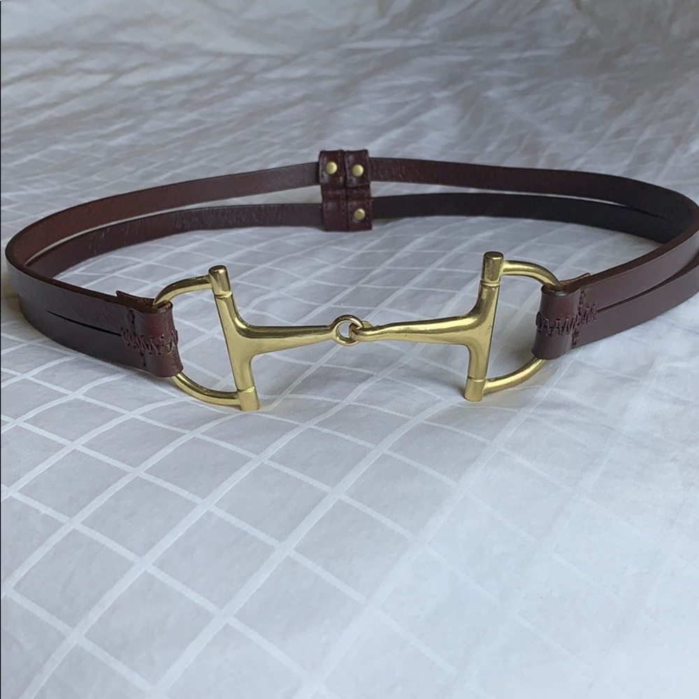Horse bit belt
